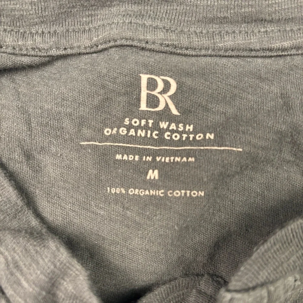 Banana Republic Mens Soft Wash Organic Cotton Long Sleeve Henley Shirt Olive M